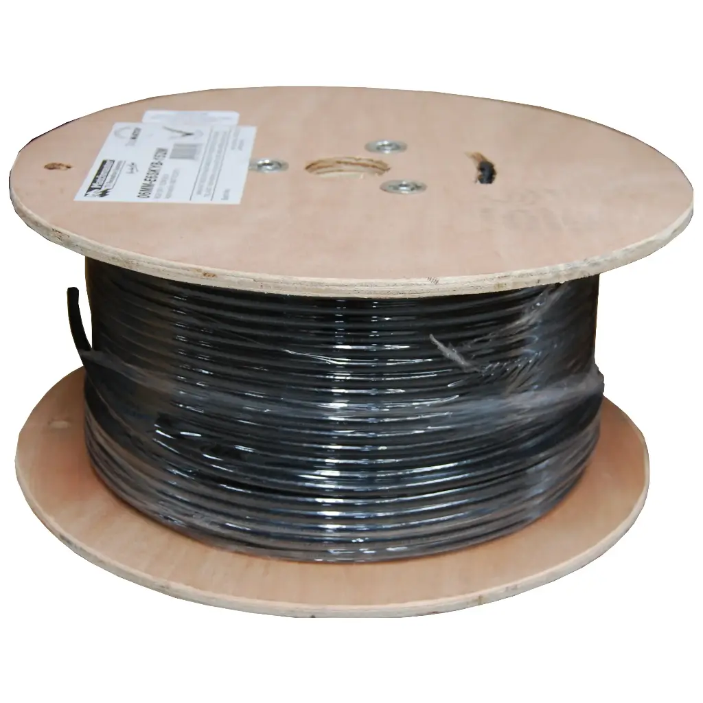 CABLE CAT6A S/FTP SHIELDED EXT BLK 305M DYNAMIX