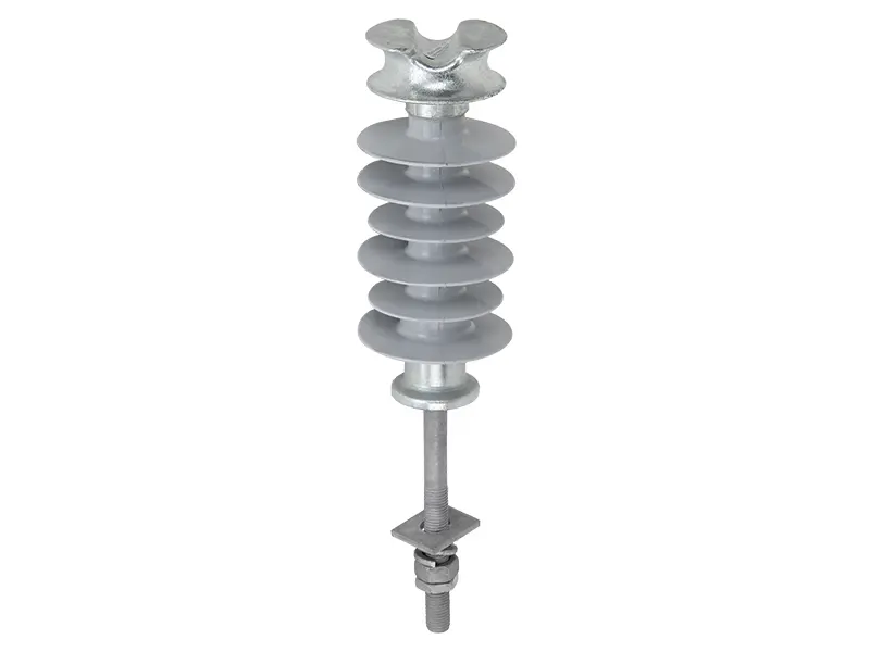 POST INSULATOR 11KV POLYMER TIE TOP W/ 20X200 GALV PIN