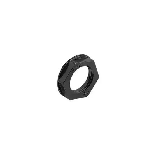 [259/25-GY] LOCKNUT HEX PVC 25MM GREY 259/25GY 09.25G